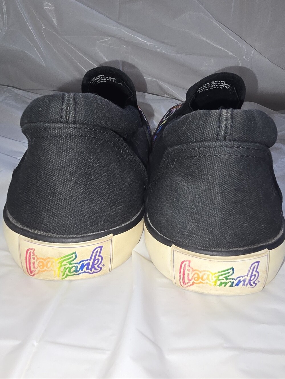 RARE! HTF! Lisa Frank Hunter Slip Ons - Picture 4 of 5